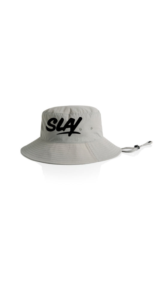 Slay Grey Bucket Hat