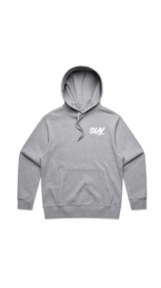 Heavy Grey Slay Hood